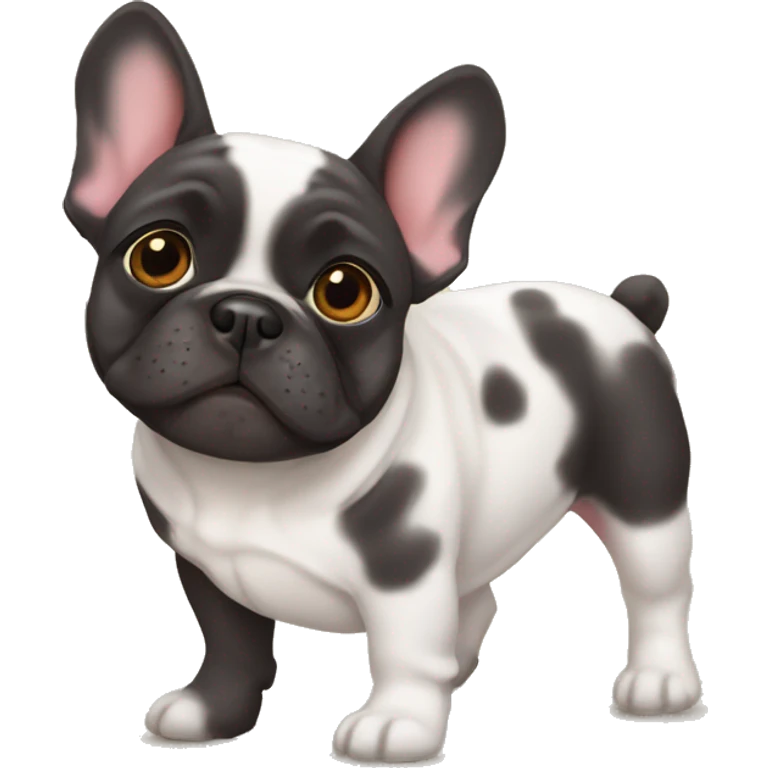 Brindle Frenchie emoji