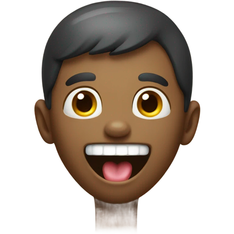 Tongue sticking out emoji