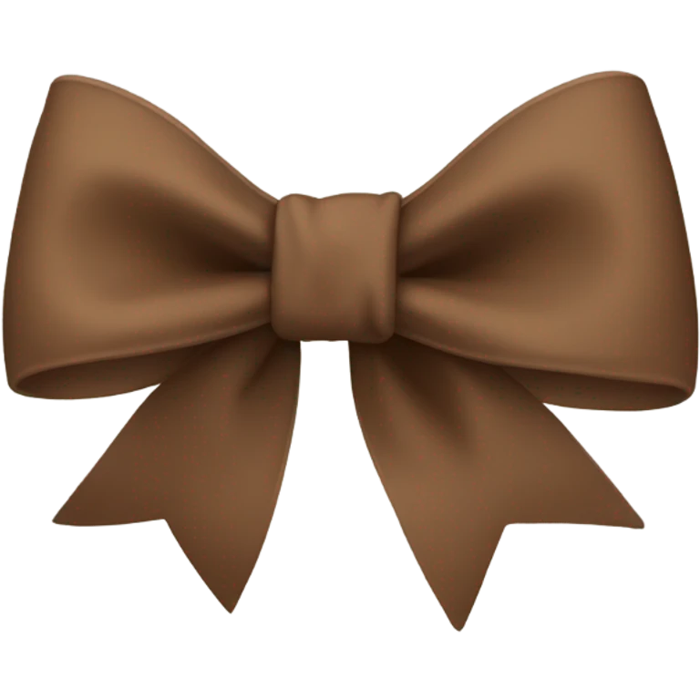 Brown Bow emoji