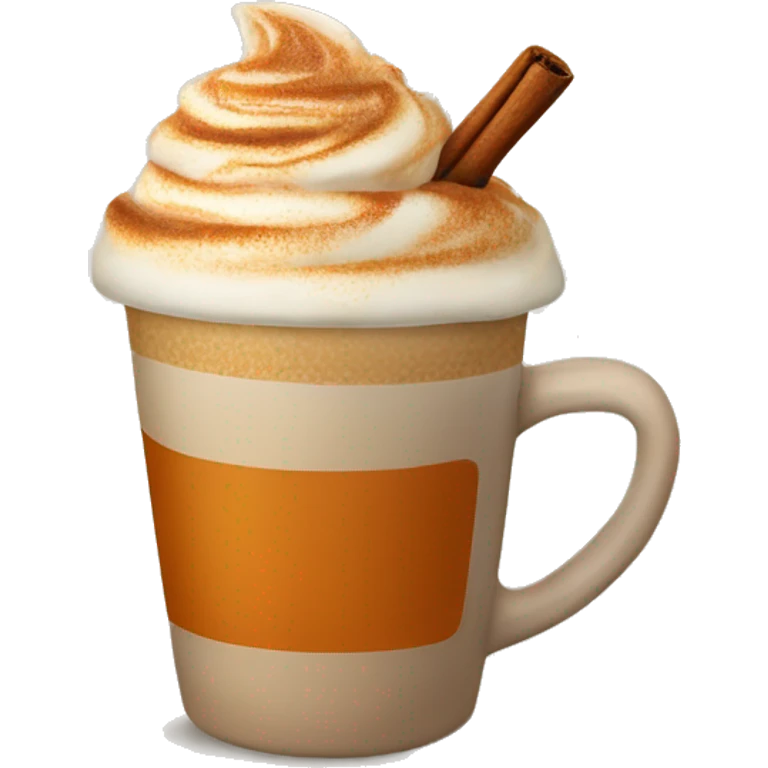 Pumpkin spice latte  emoji