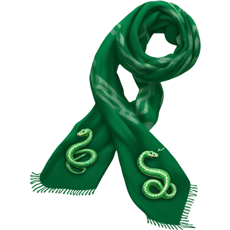 cute Slytherin snake scarf hogwarts emoji
