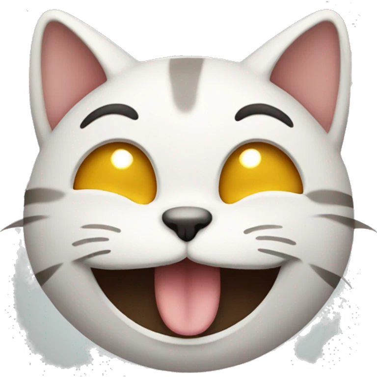 laughing and crying cat emoji