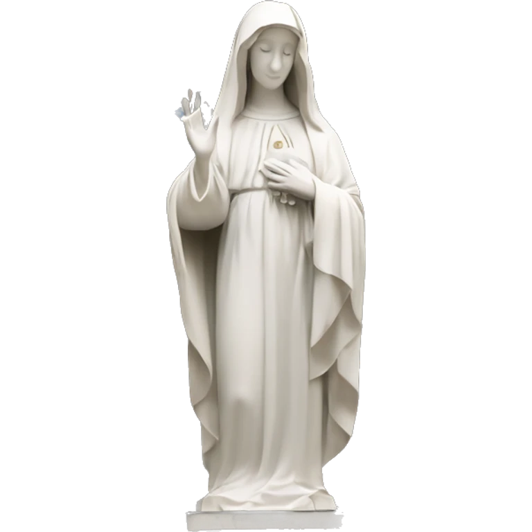 Milan Duomo’s holy mary emoji