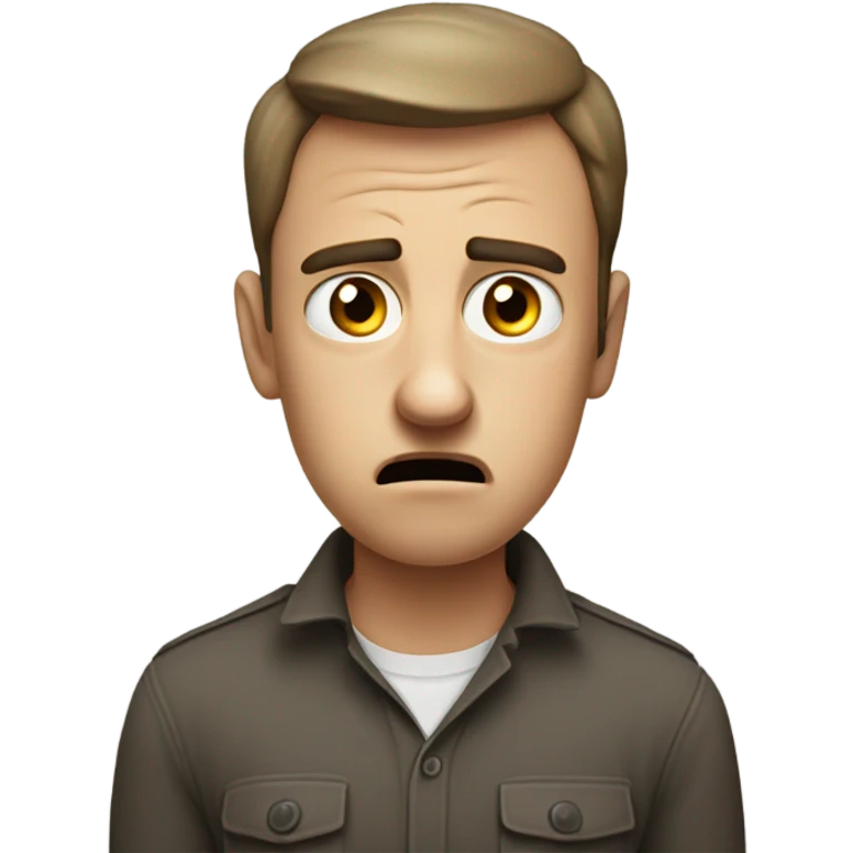 Scared  emoji