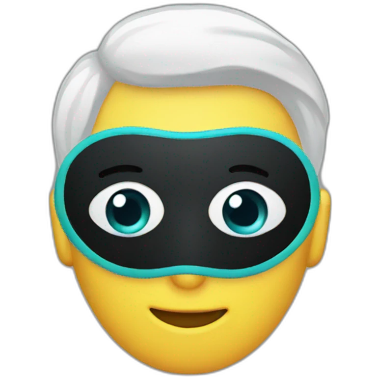 eye mask emoji