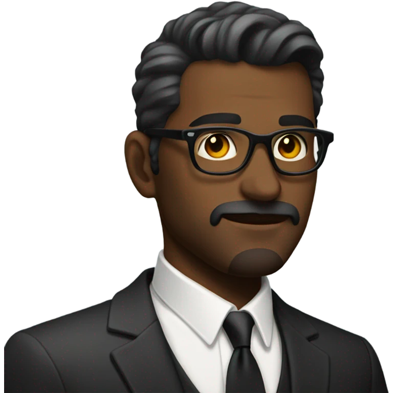 portrait of a stylish man emoji
