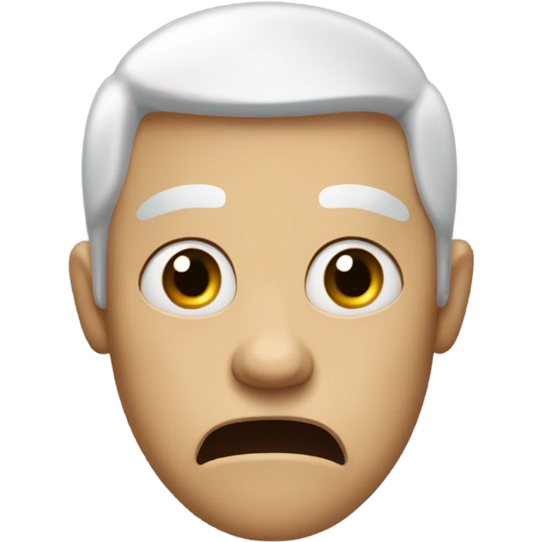 Scared  emoji