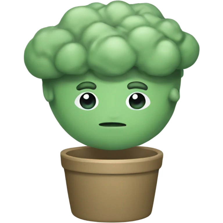 Sage green Boba emoji