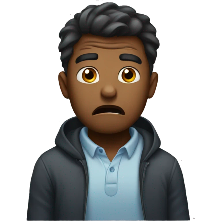Scared emoji