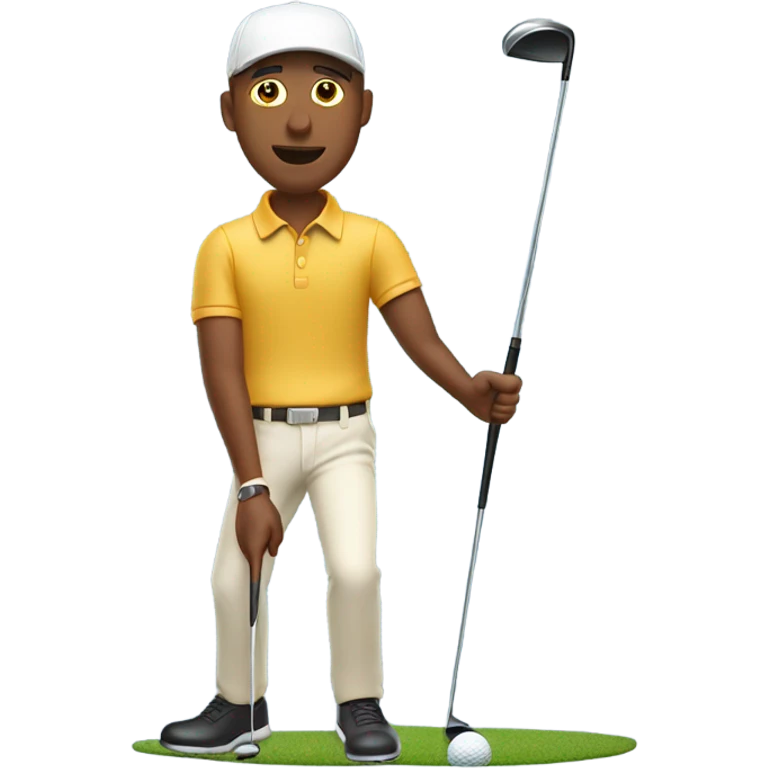 Golfer emoji