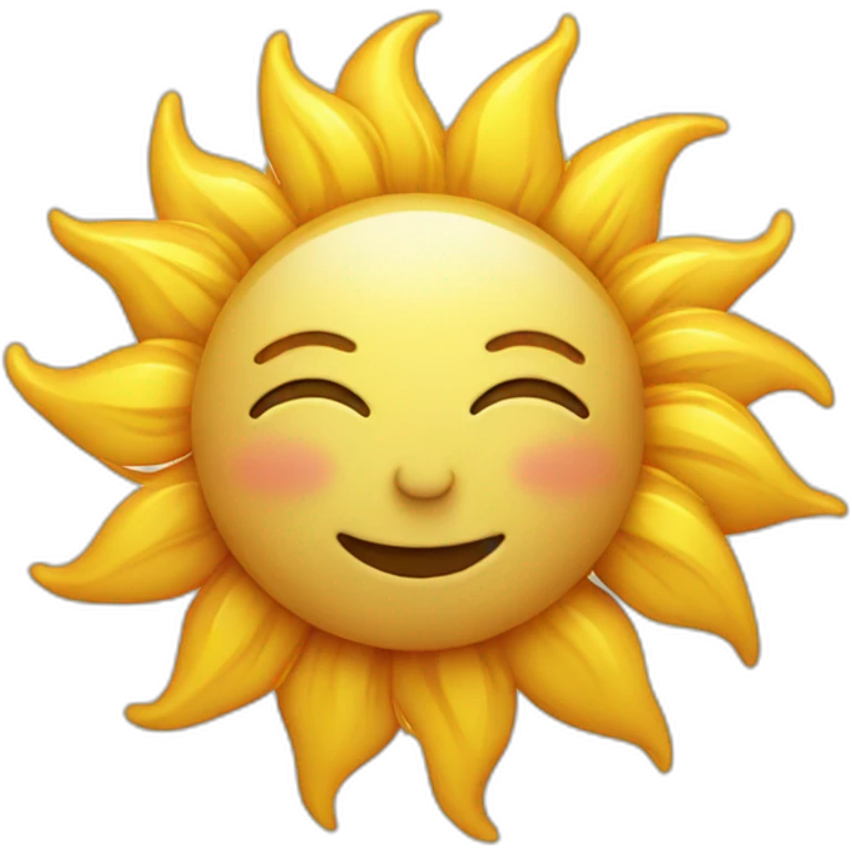 Sun to Sun emoji
