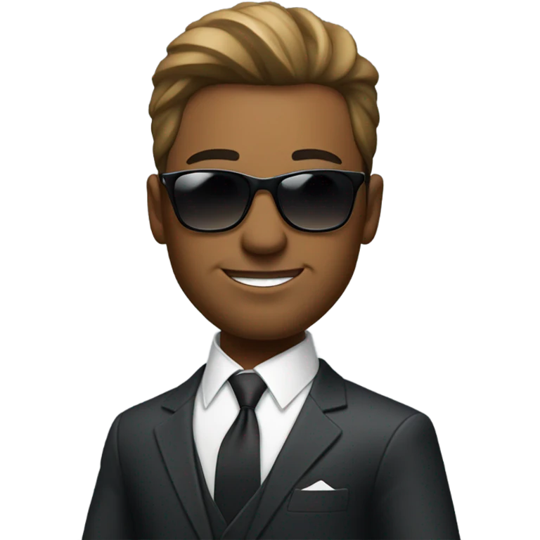 portrait of a stylish man emoji