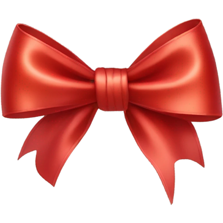 Red bow emoji