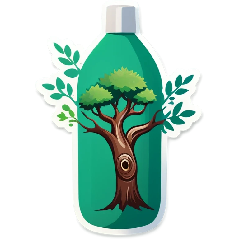 An Ent holding a bottle of shampoo emoji