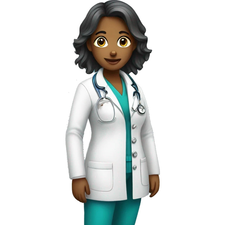 Veterinarian girl emoji