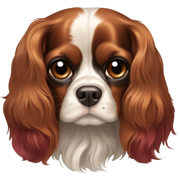 Cavalier dog emoji
