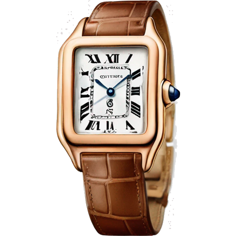 Cartier-santos-dumont-Watch emoji