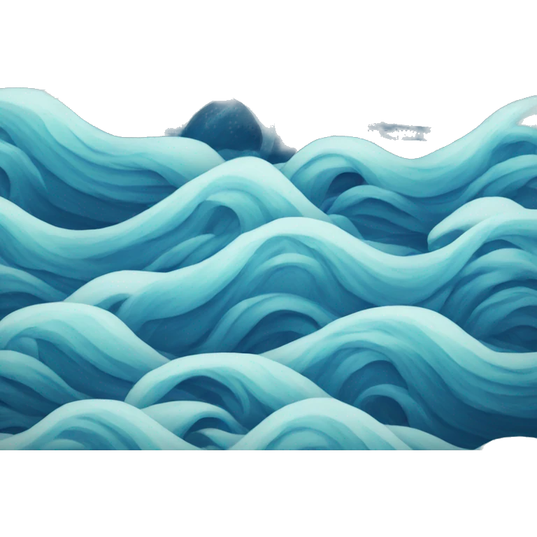 Ocean waves emoji