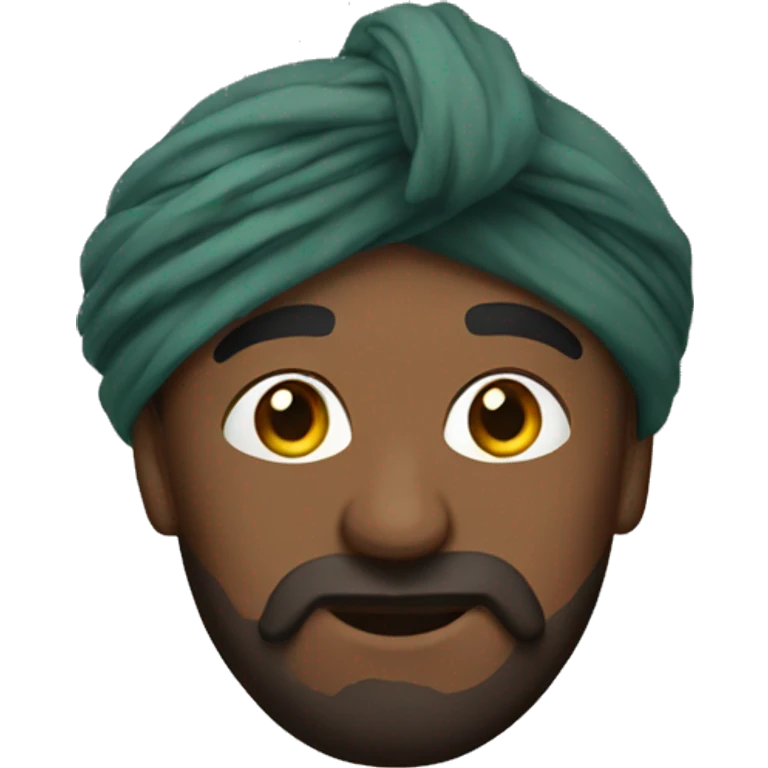 pushtoon turban emoji