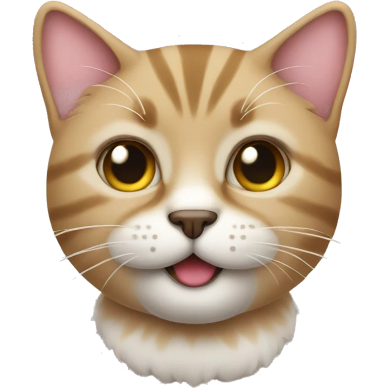 cat emoji with a mustache emoji