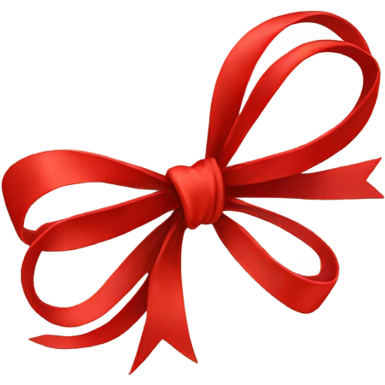 red bow emoji