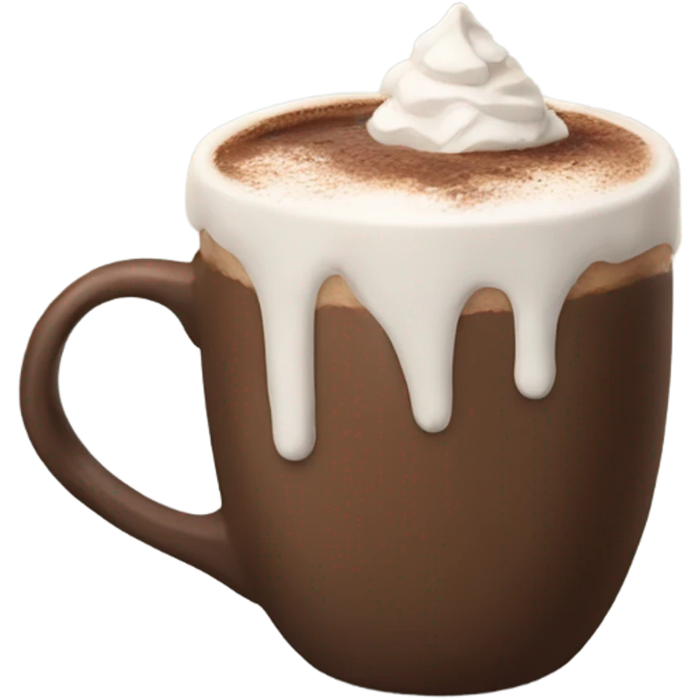 Hot chocolate emoji