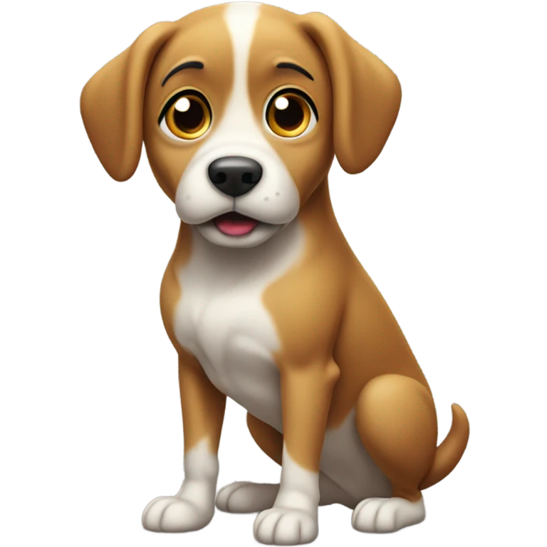 dog pooping emoji