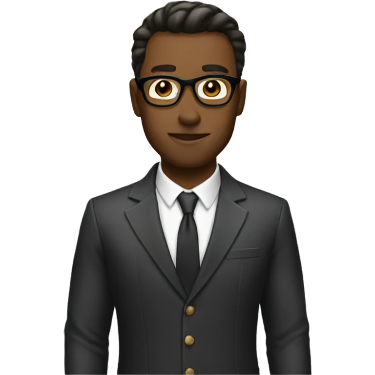 stylish man emoji