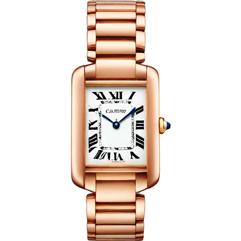 cartier tank watch emoji