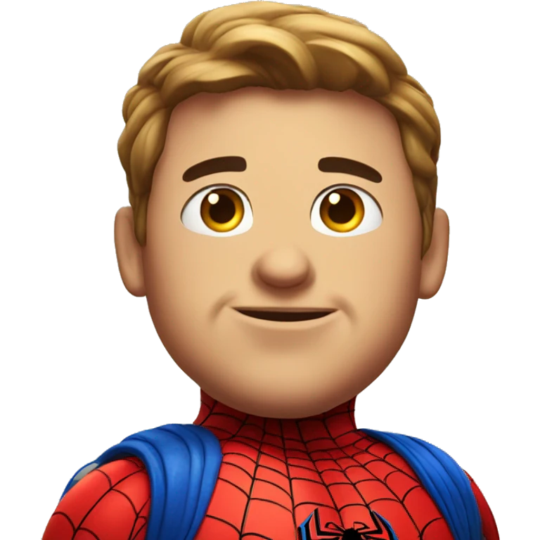 Fat fat fat spiderman emoji