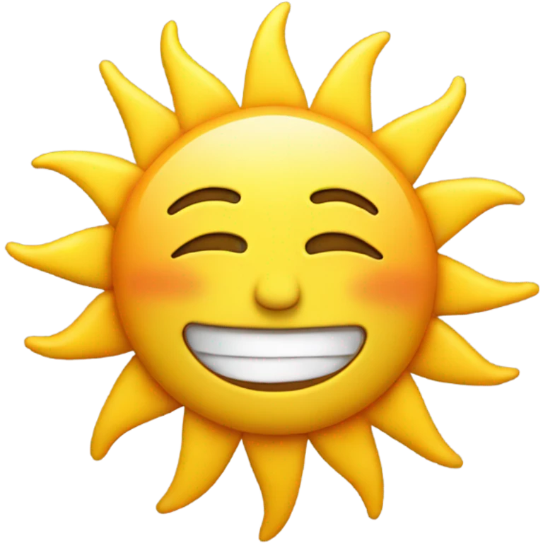 Sun emoji