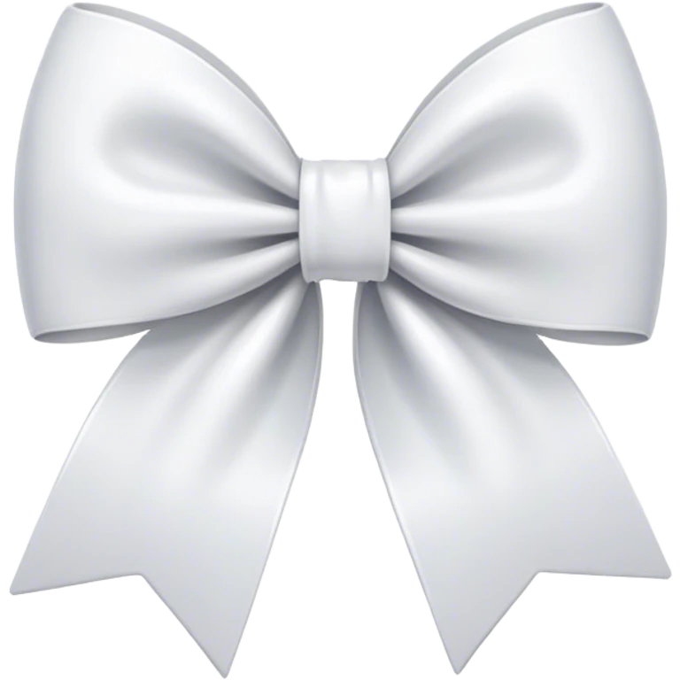 white bow emoji