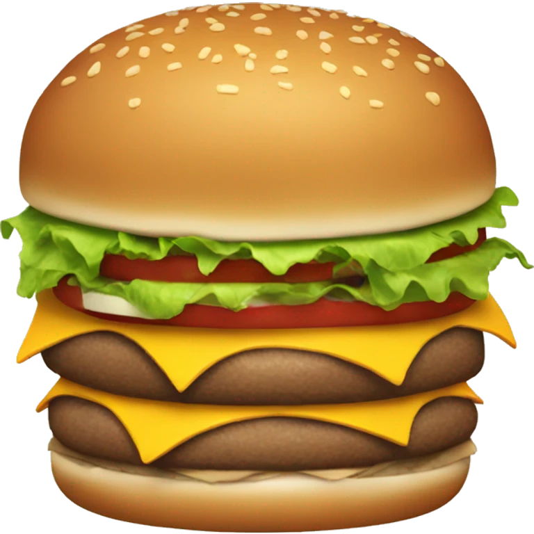 Burger with arms and legs emoji