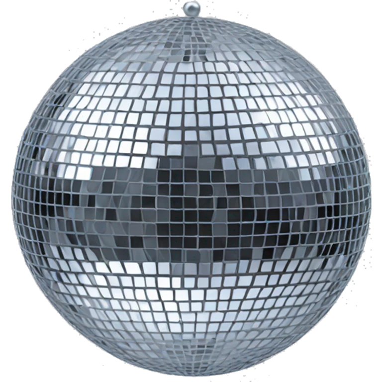 silver disco ball emoji