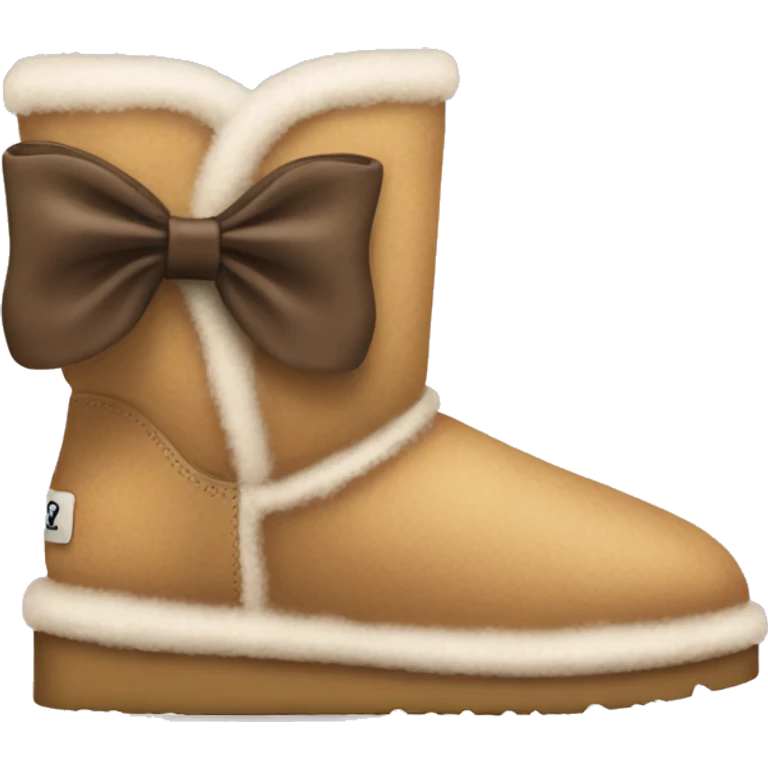 Uggs with bow  emoji