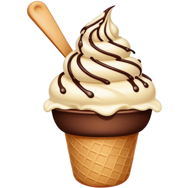 Ice cream emoji