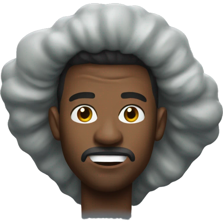 Florida man in hurricane  emoji