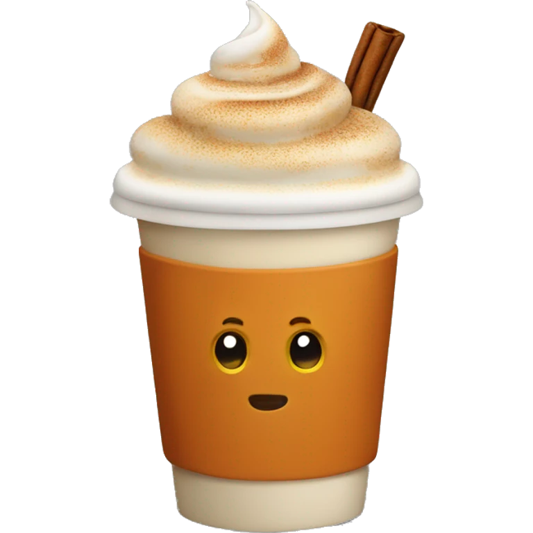 Pumpkin spice latte  emoji