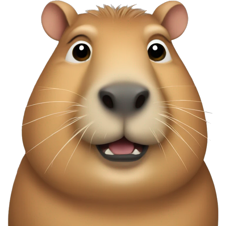 fat fat fat capybara emoji