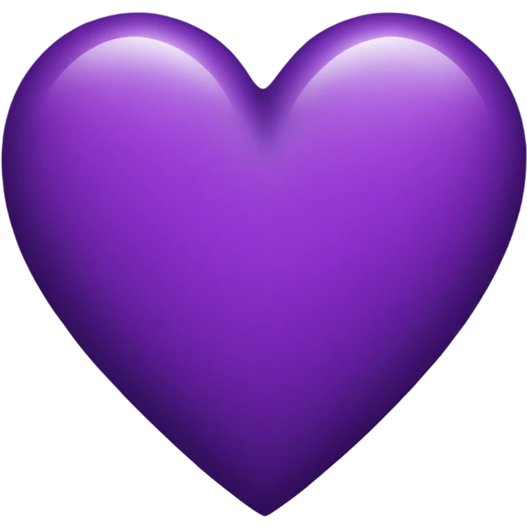 purple heart emoji