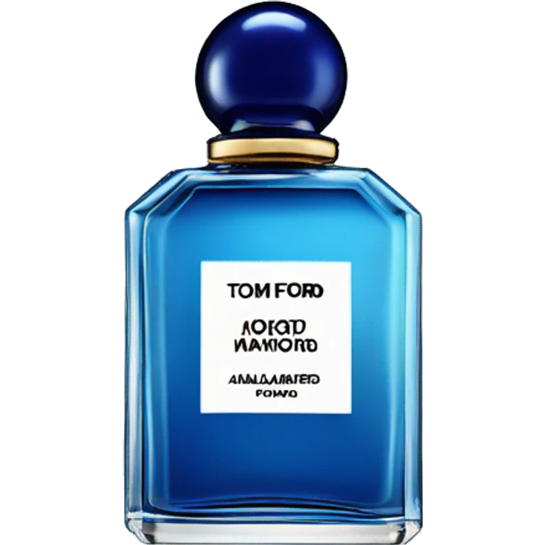 tom ford amalfi azure perfume bottle emoji