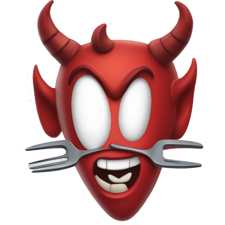 Devil Pitch Fork emoji
