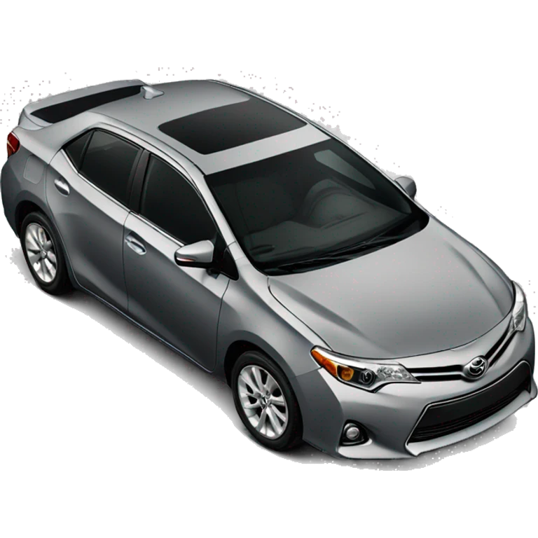 2013 Toyota Corolla Gray in Camry Wheels emoji