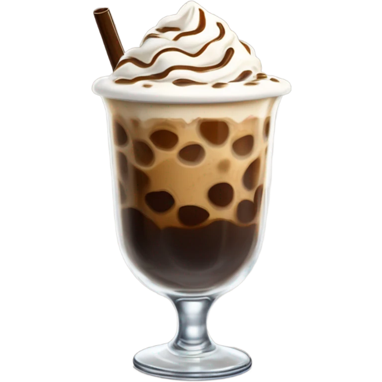 Iced coffee emoji