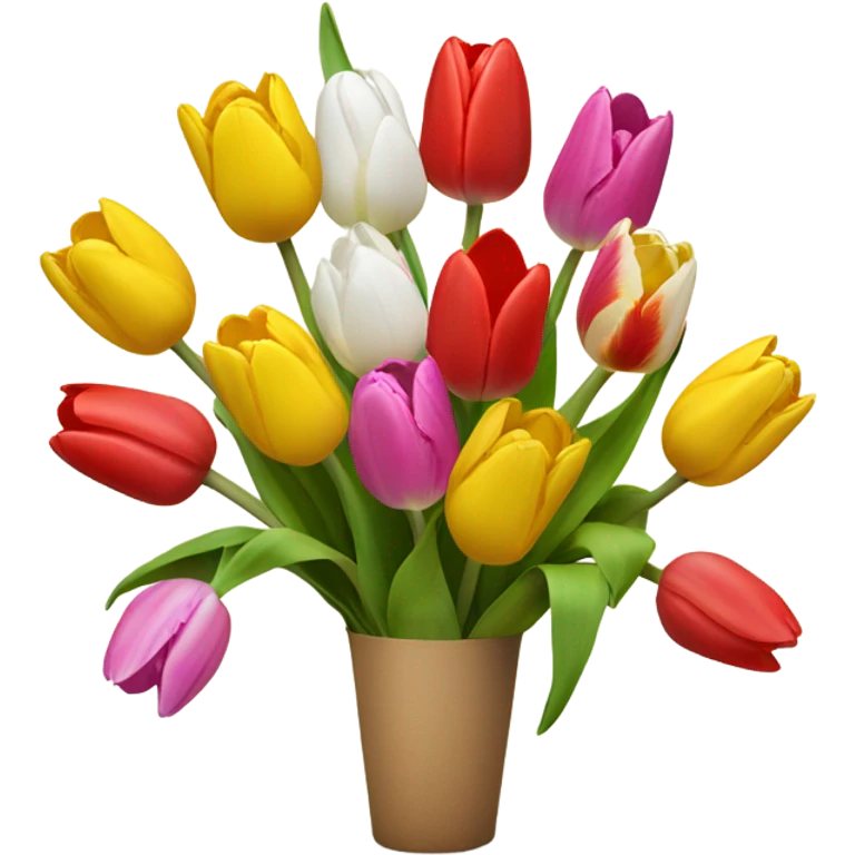 Tulip bouquet  emoji