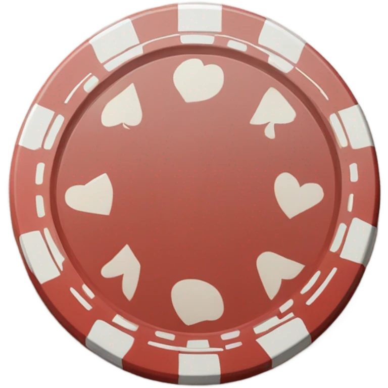 poker chip emoji