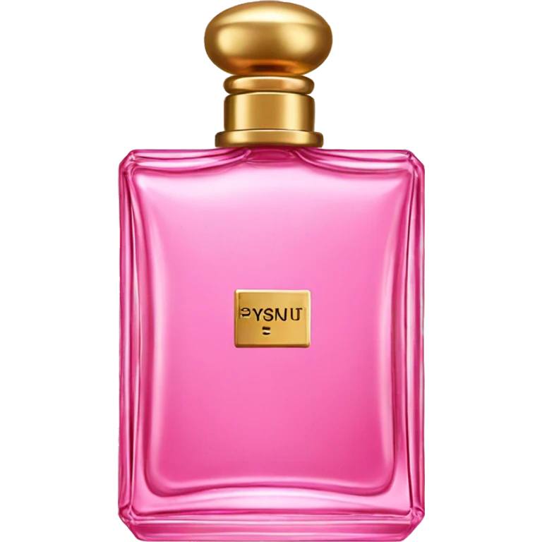 Pink ysl perfume  emoji