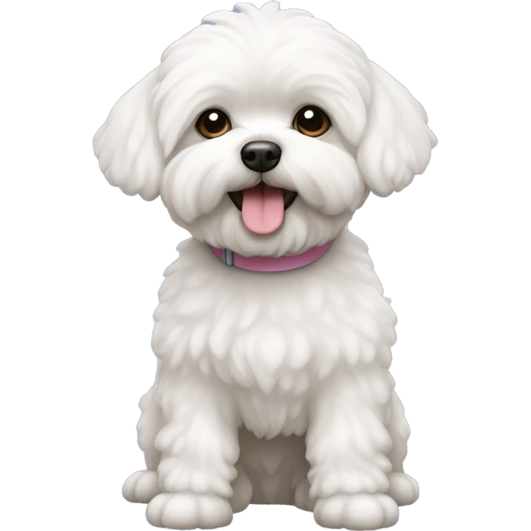 Bichon maltes emoji