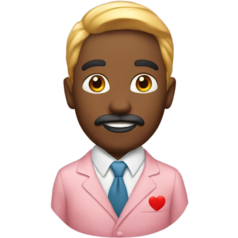 Un pastel con un lazo rojo emoji