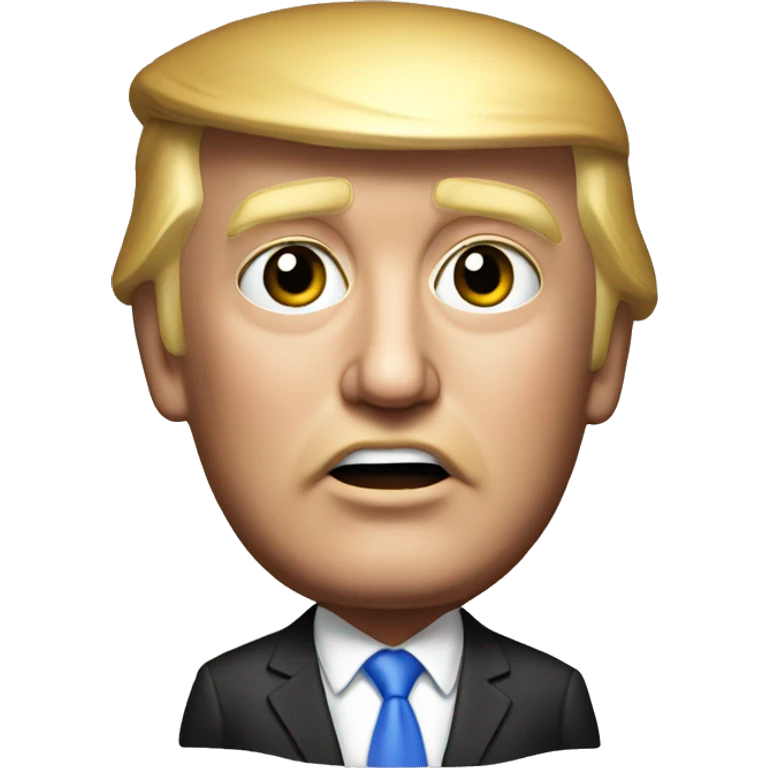 photorealistic Donald trump emoji